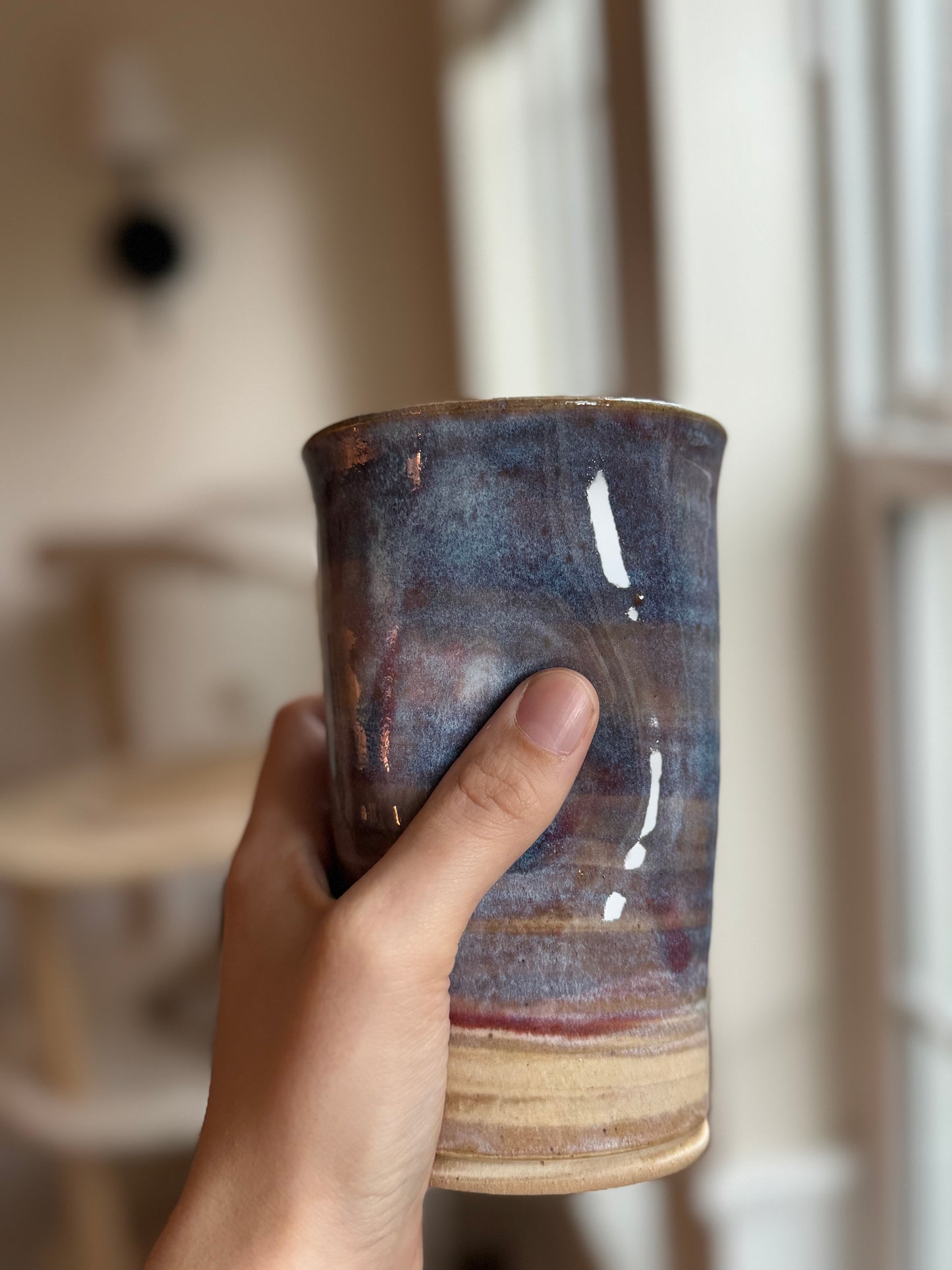 Iridescent Thumb Cup