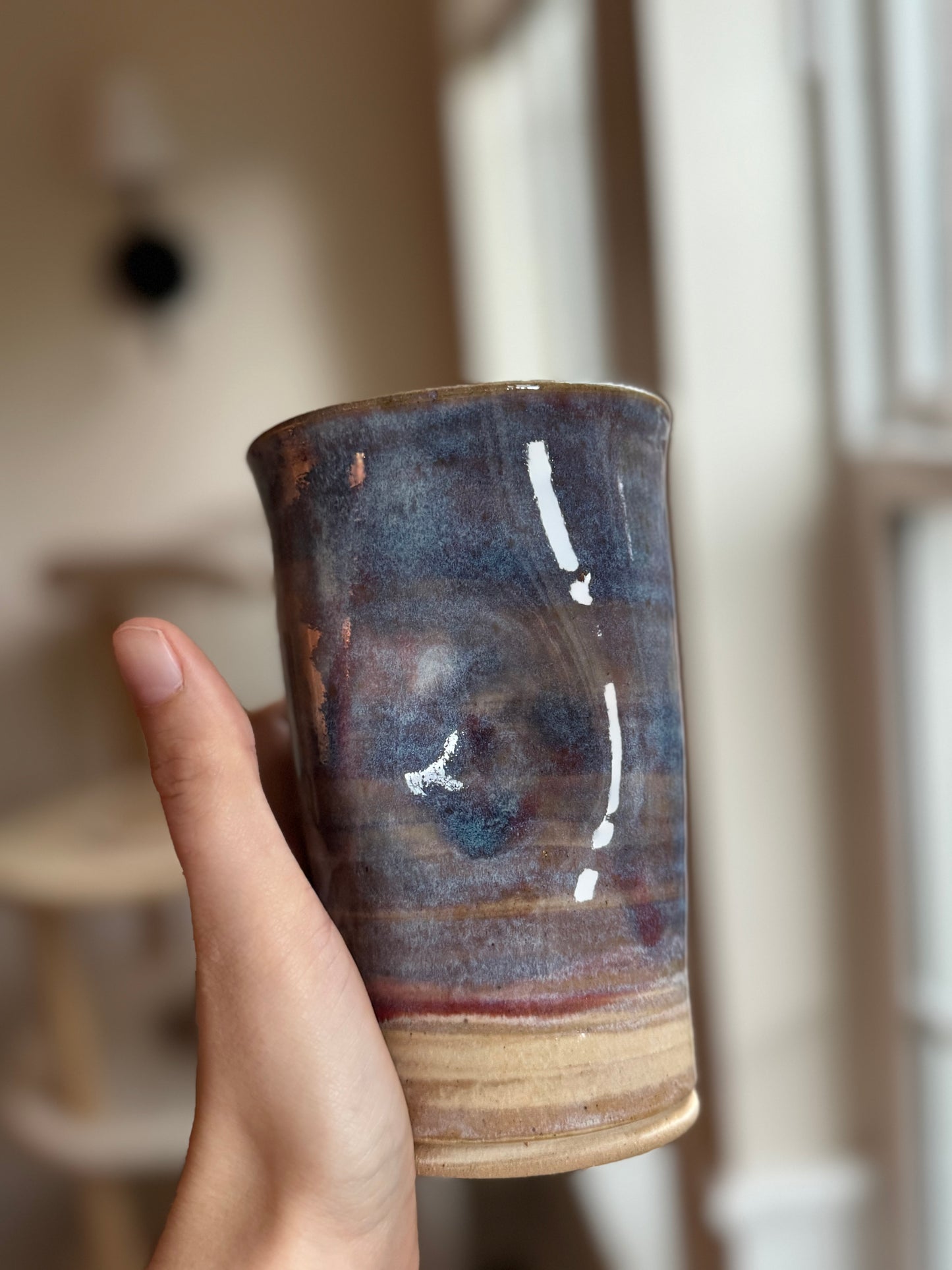 Iridescent Thumb Cup