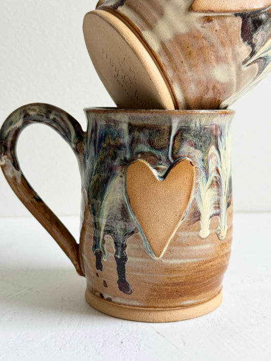 Heart mug | Iridescent