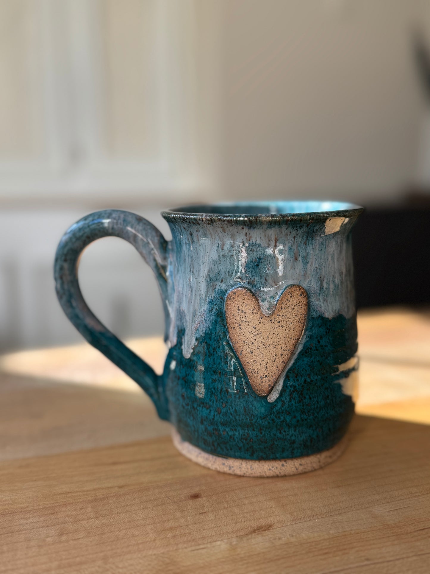 Heart mug | Turquoise