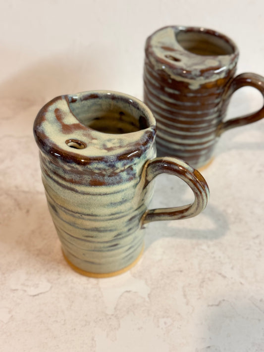 Antique Pearl To Go Mug - 16 oz