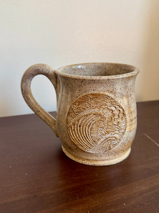 Sand Speckled Wave Mug
