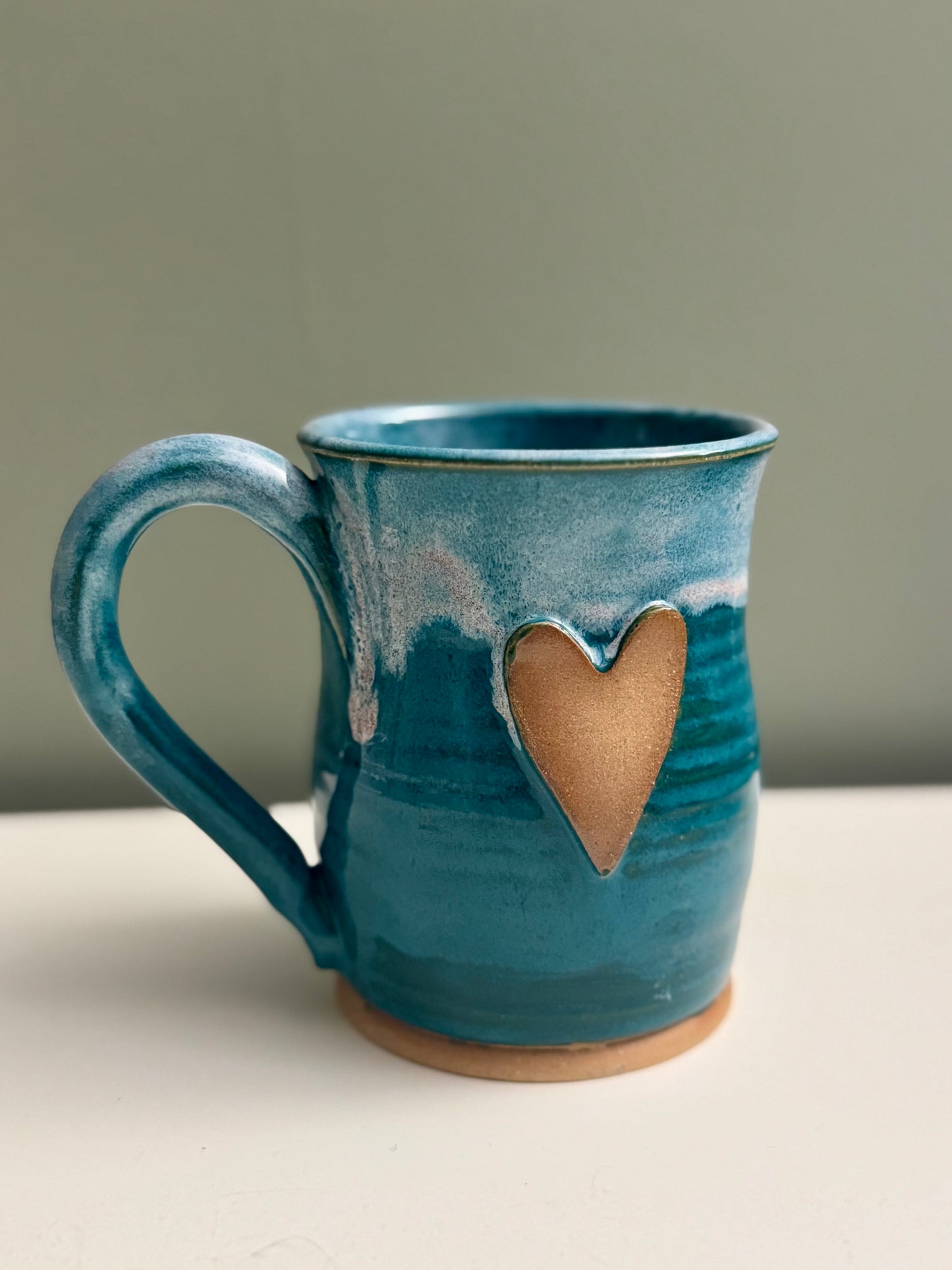 Heart mug | Turquoise