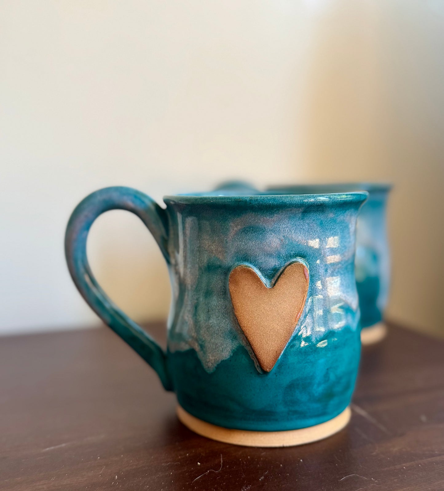 Heart mug | Turquoise