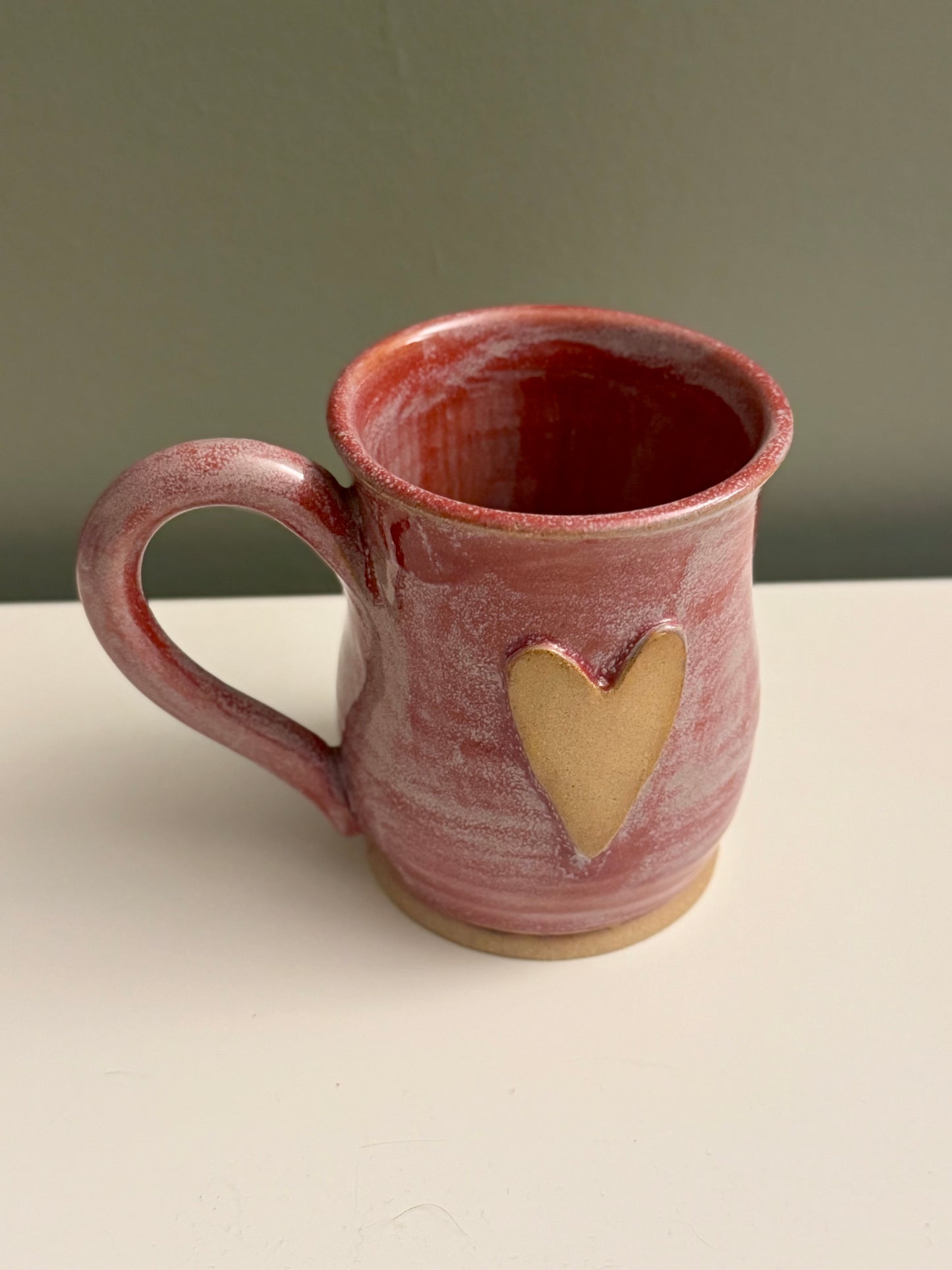 Heart mug | Sunset Pink