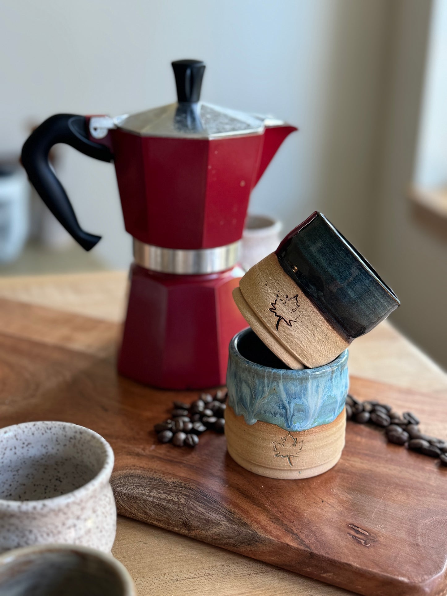 Maple Leaf Espresso Cup