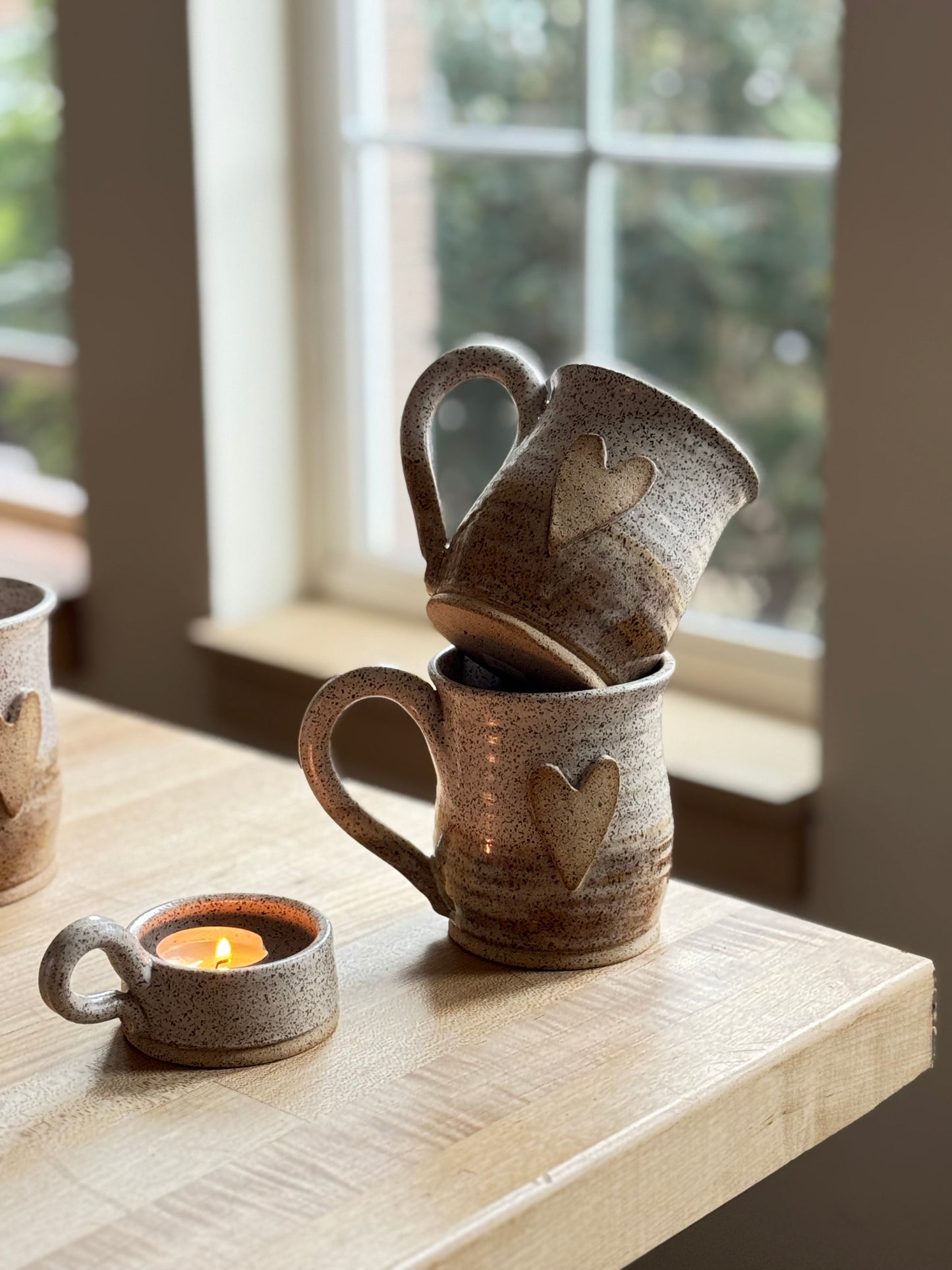 Speckled White + Beach Sands