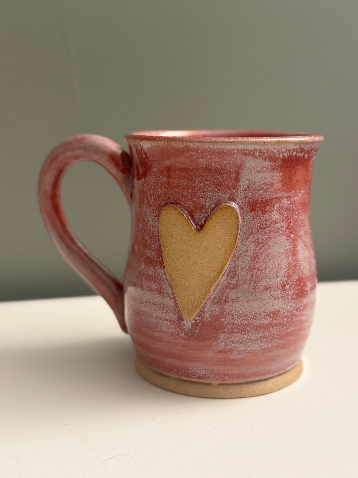 Heart mug | Sunset Pink