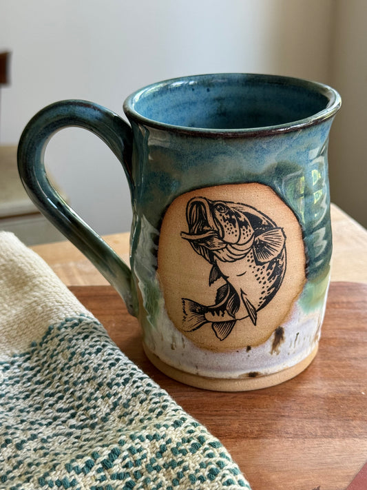 Bass Mug In Blue
