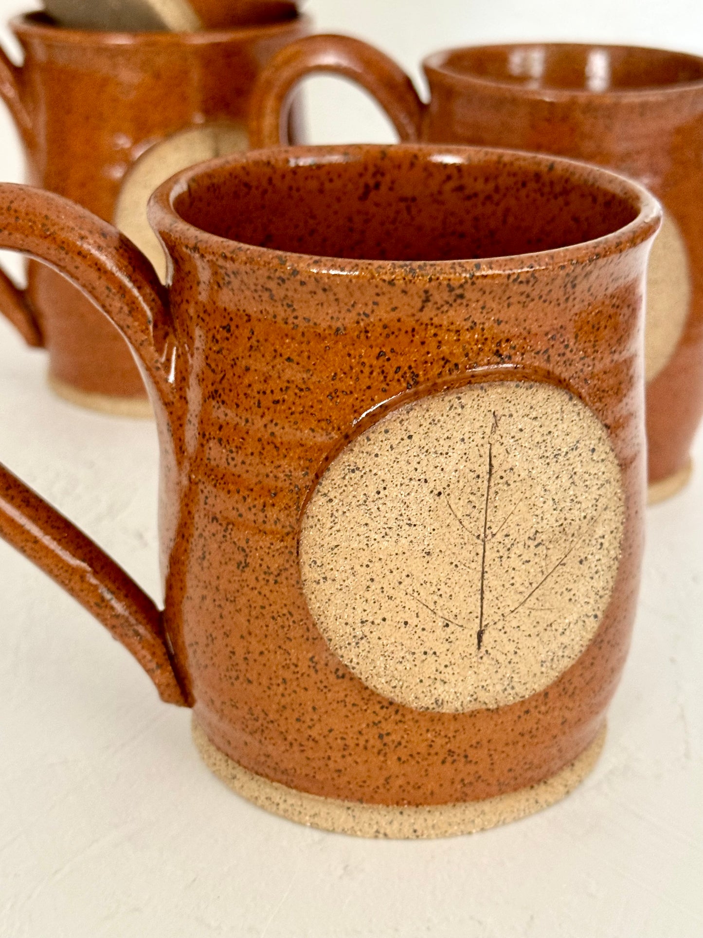 Maple Leaf Mug in Cinnamon Stick