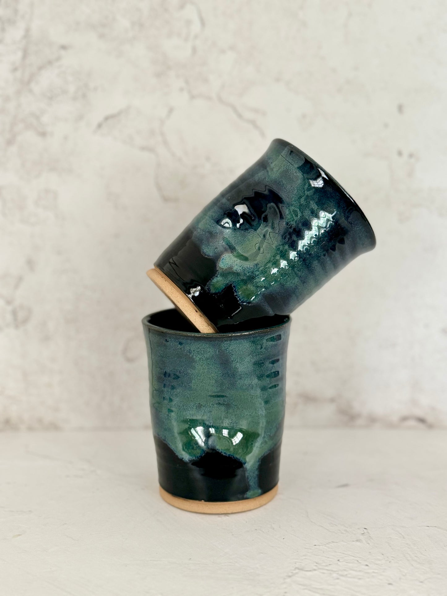 Stormy Sea Thumb Cup