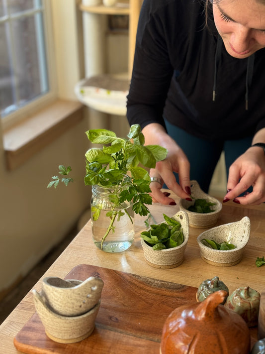 Herb Stripper Mini Bowl - Preorder