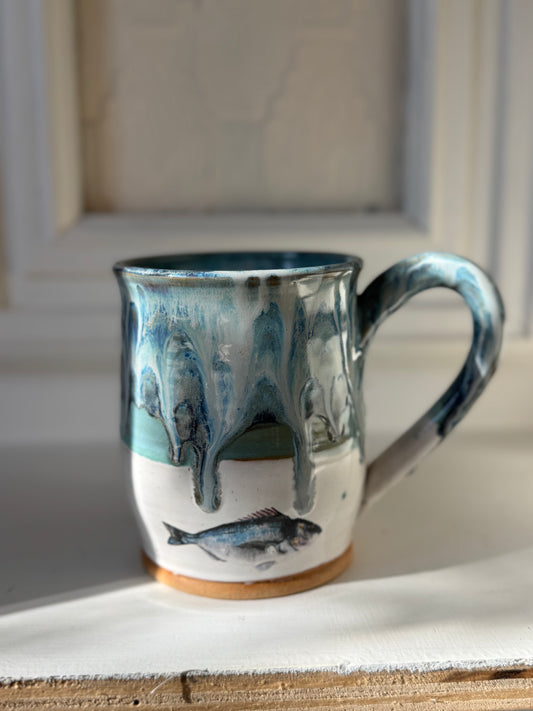 Two Tone Fish Mug