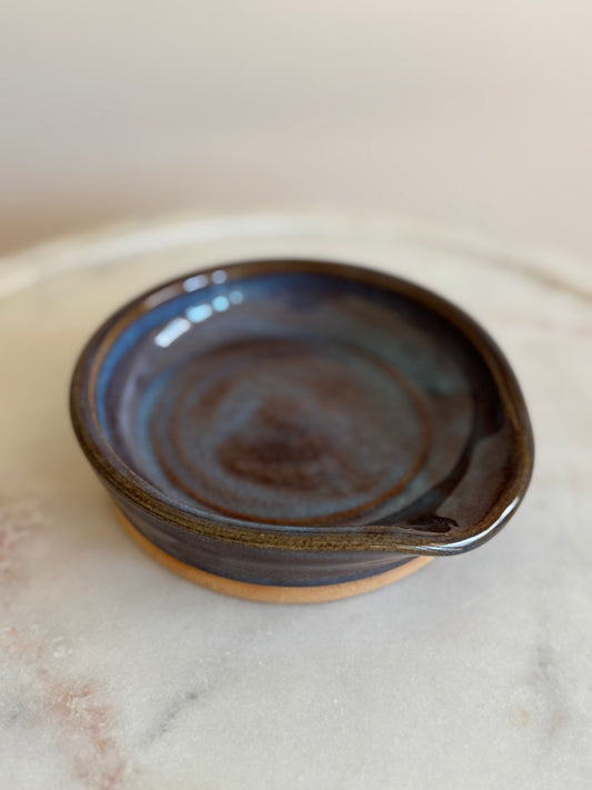 Blue Rutile Spoon Rest