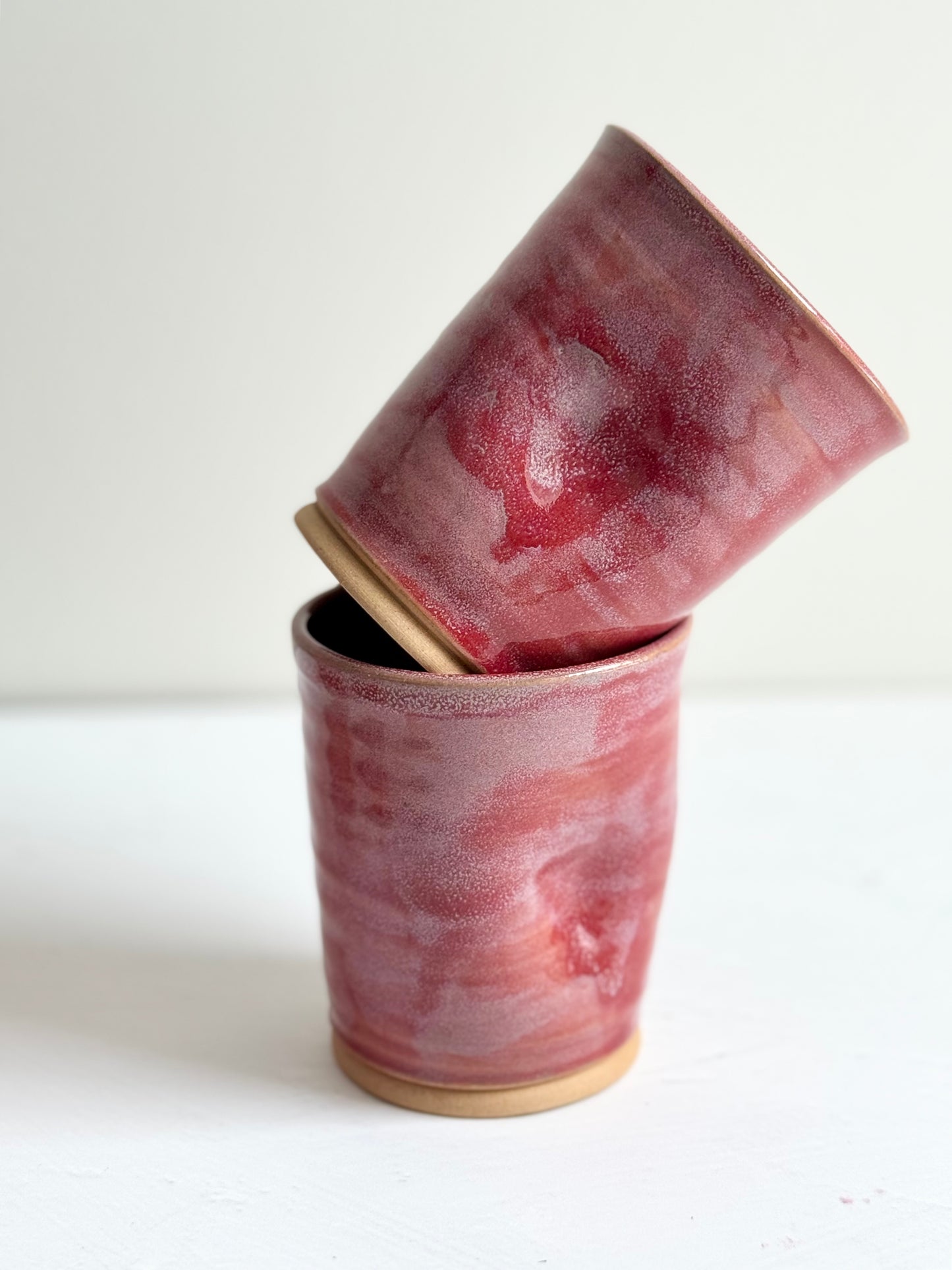 Sunset Pink Thumb Cup