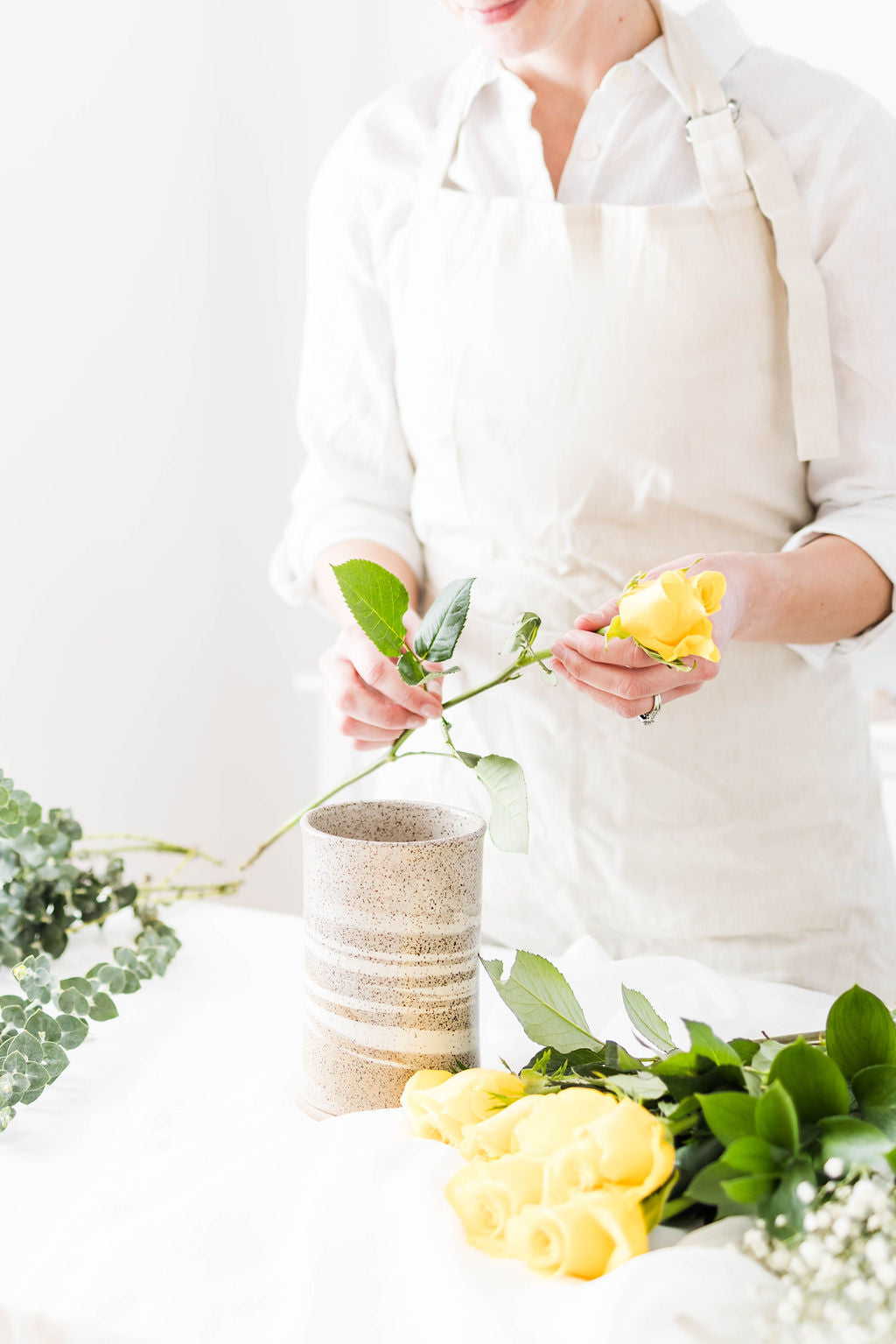 Swirl Flower Vase