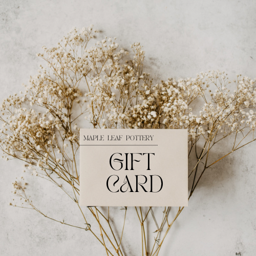 Maple Leaf Pottery Gift Card